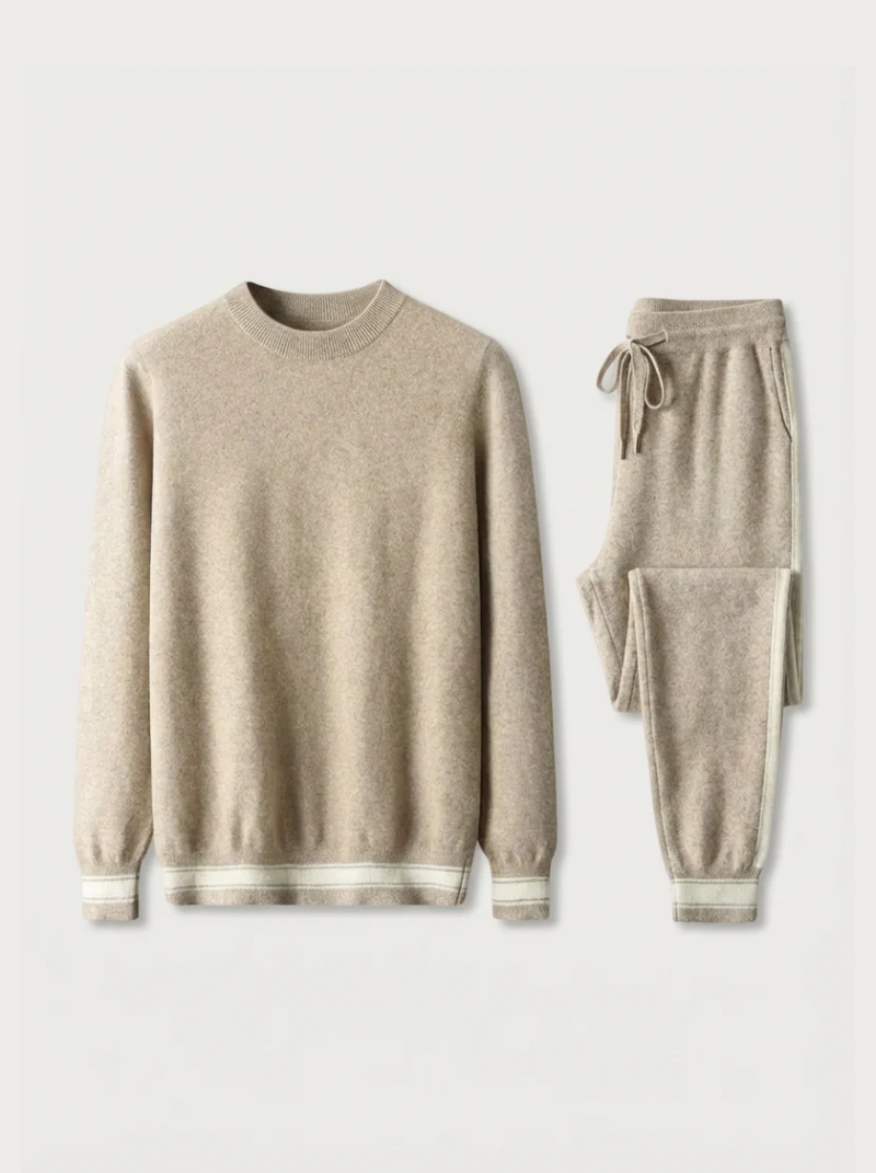 Cashmere set beige