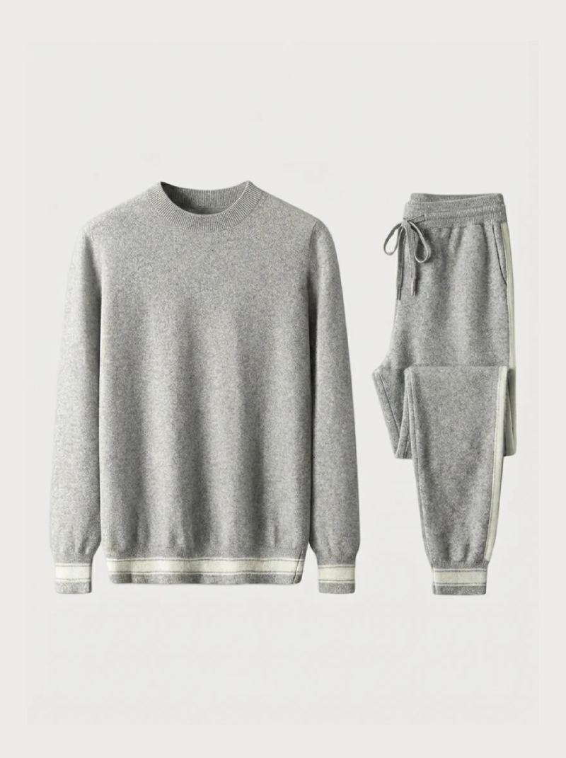 Cashmere set grey