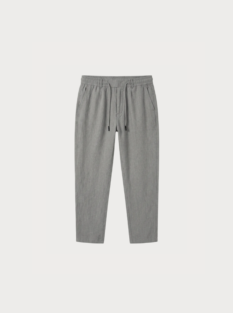 Linen Manor trousers Grey