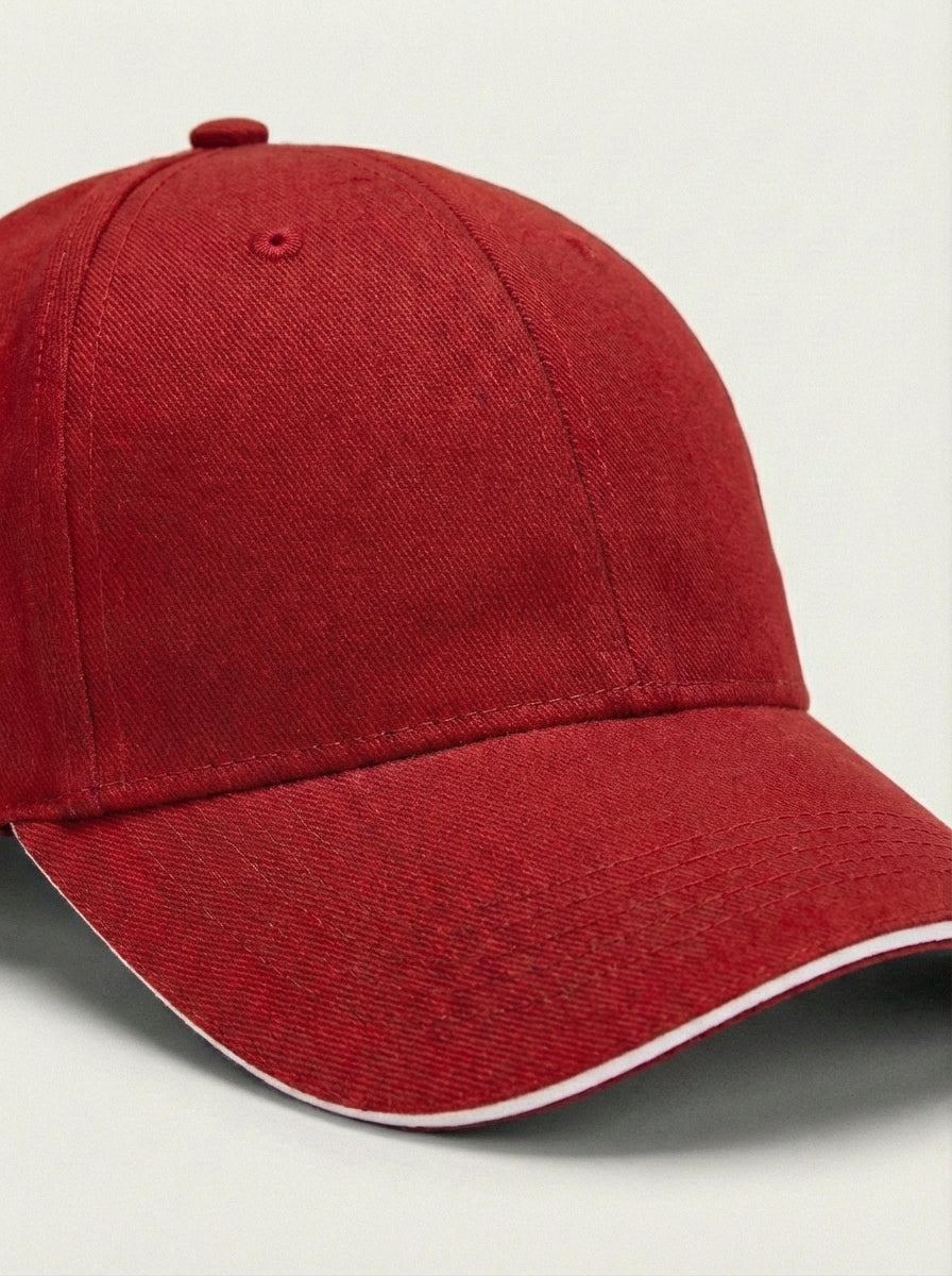 Signature Dad Cap Red
