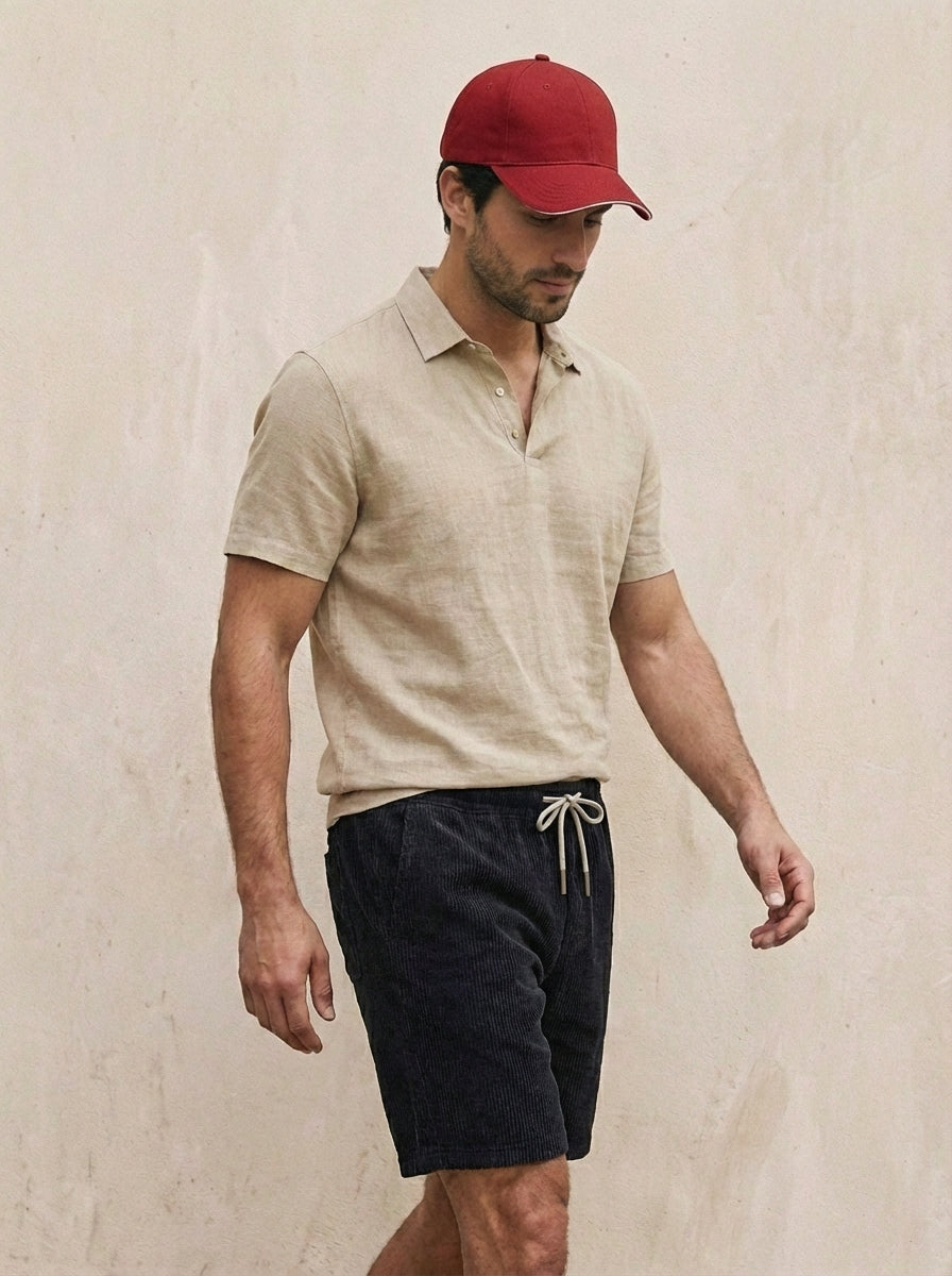 Signature Dad Cap Red