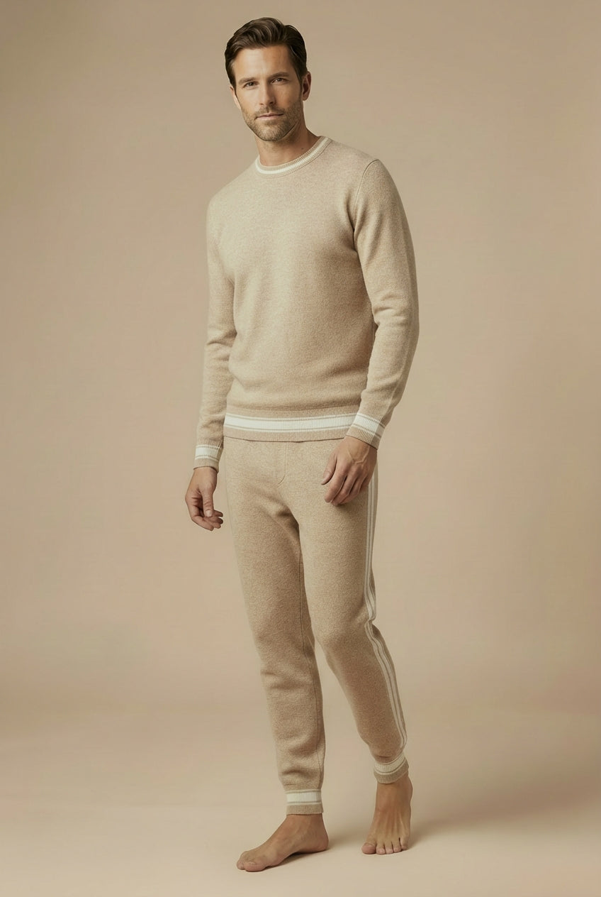 Cashmere set beige