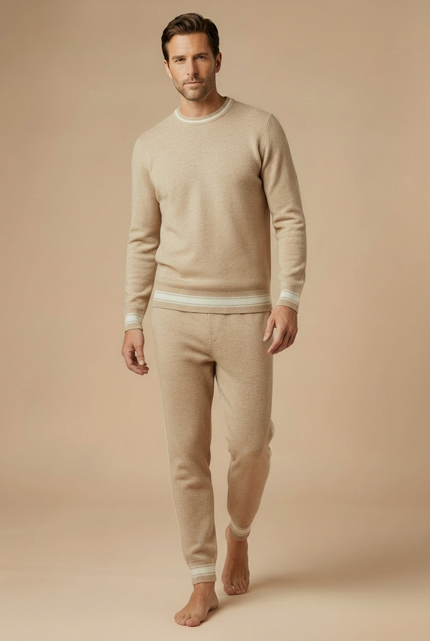 Cashmere set beige
