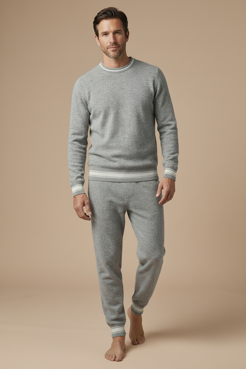 Cashmere set grey