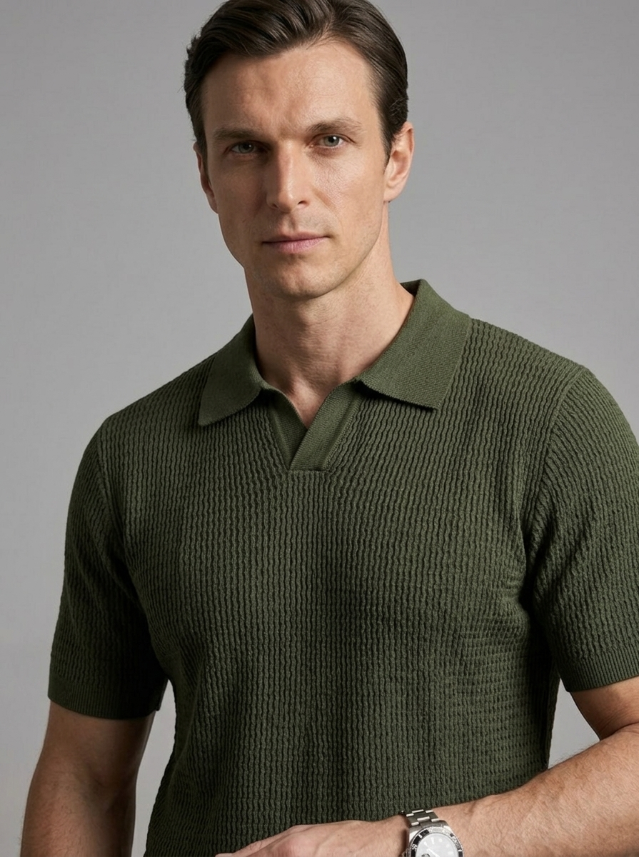Henry Sport Polo Dark Green