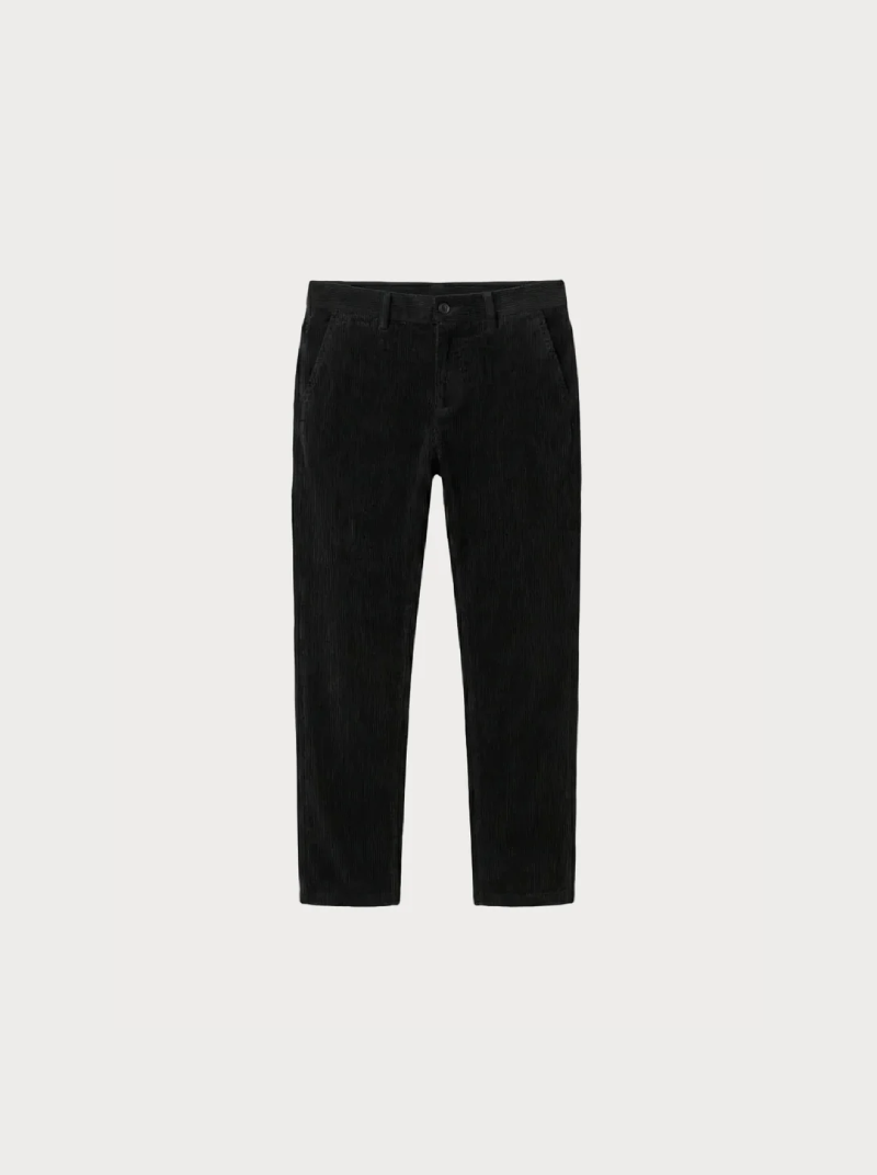 Corduroy trousers Black
