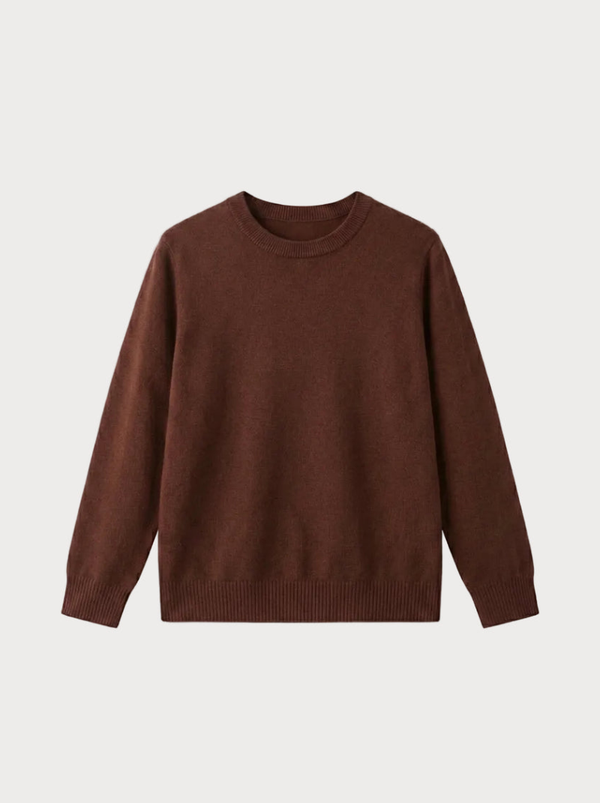 The Milano Knit Sweater Brown