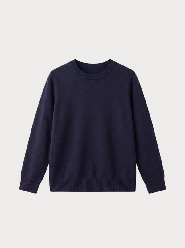 The Milano Knit Sweater Navy Blue