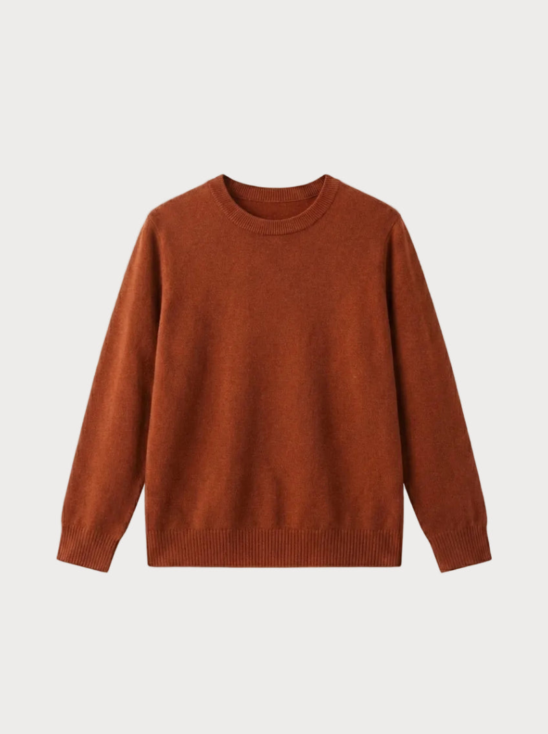 The Milano Knit Sweater Orange