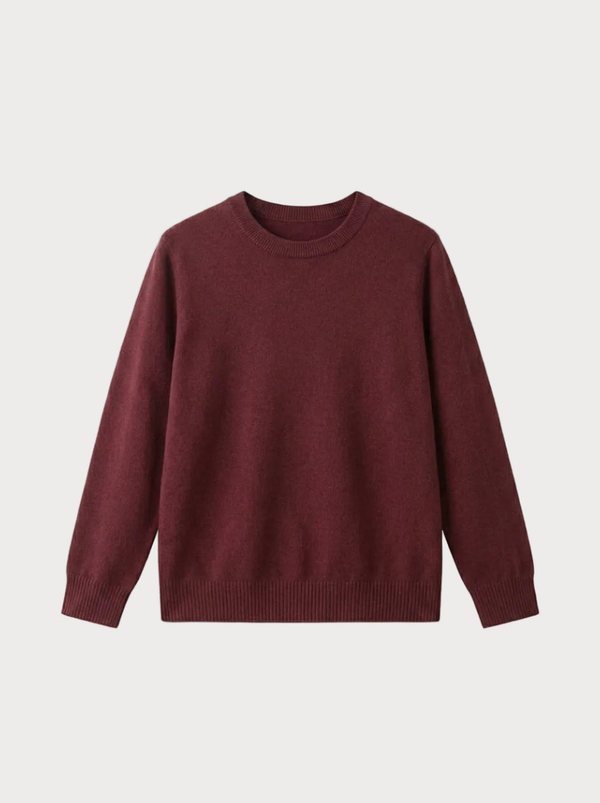 The Milano Knit Sweater Red