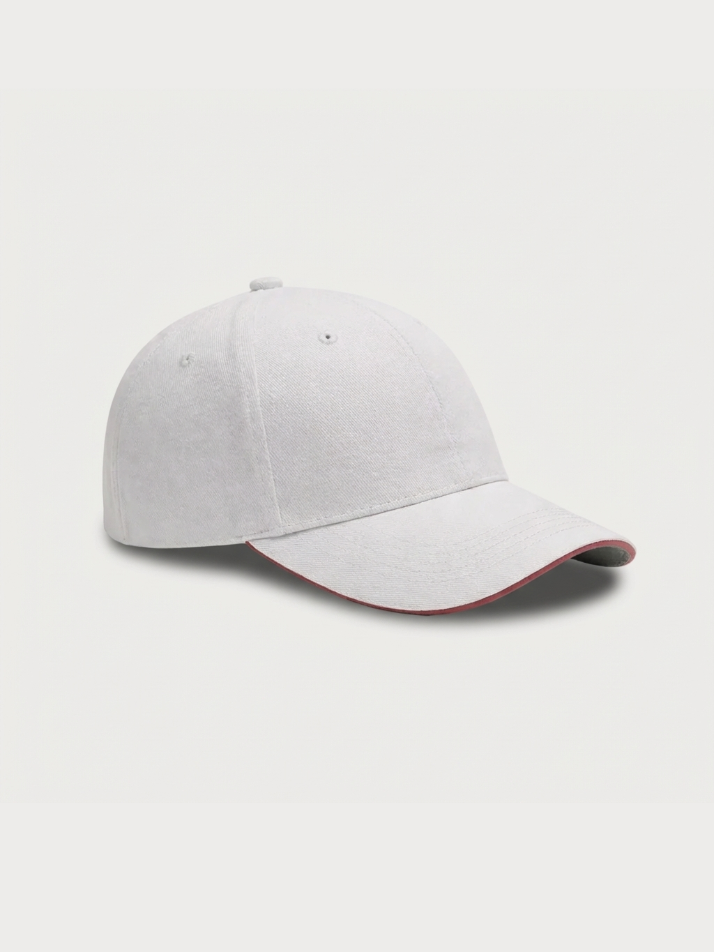Signature Dad Cap White