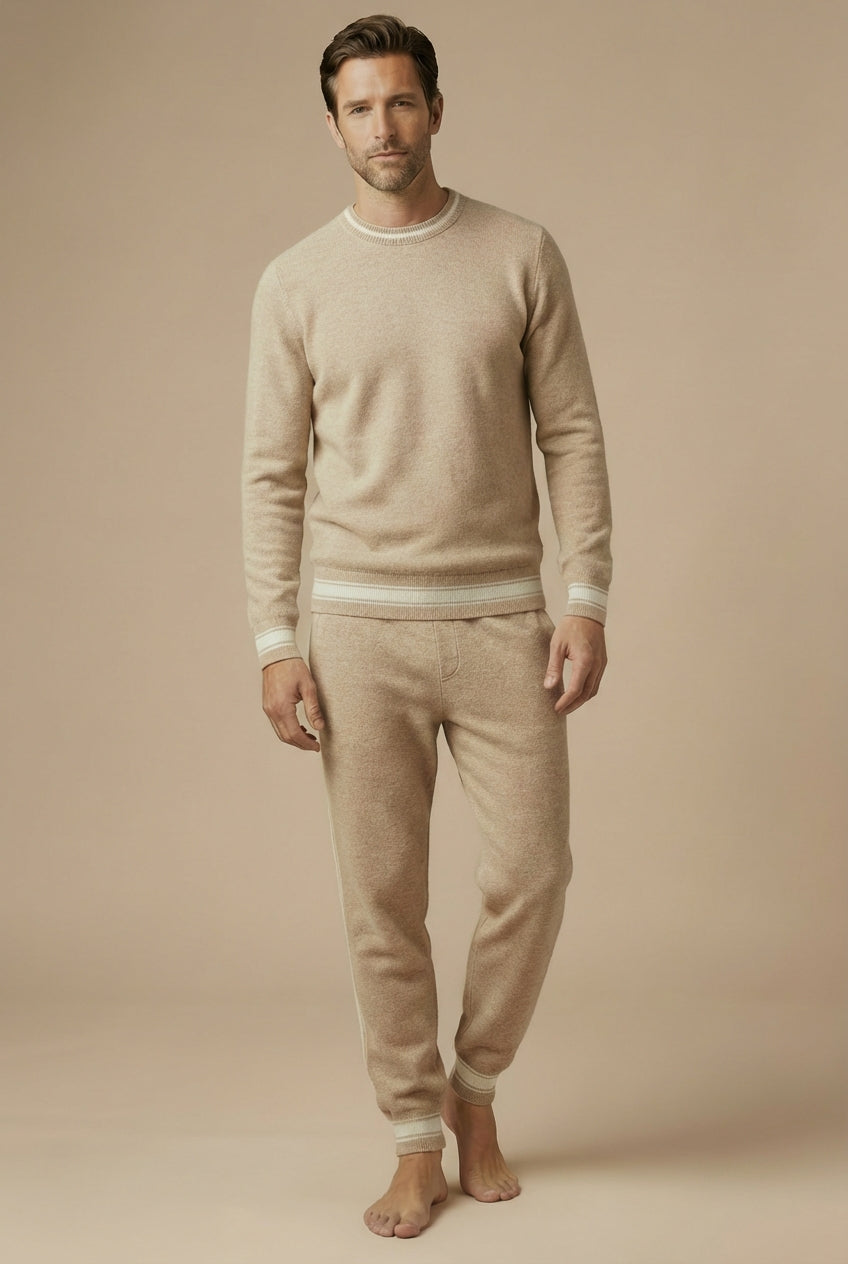 Cashmere set beige