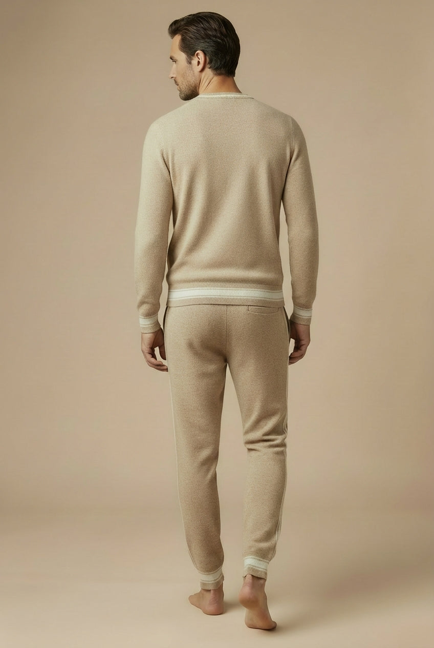 Cashmere set beige