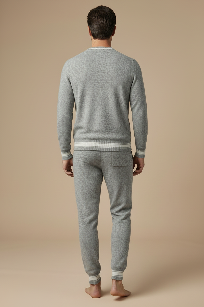 Cashmere set grey