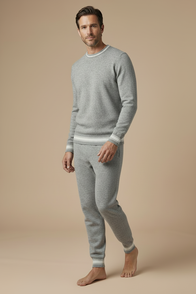 Cashmere set grey